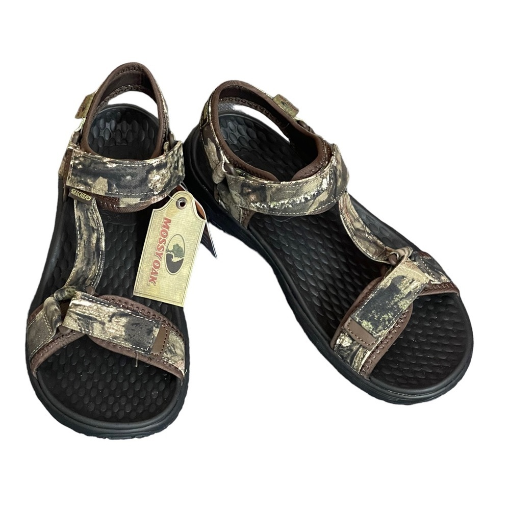 NEW Skechers Mens Lomell Rip
Tide Sandals Goodyear Soles
Camo #204351 Size:9 - Picture 3 of 15